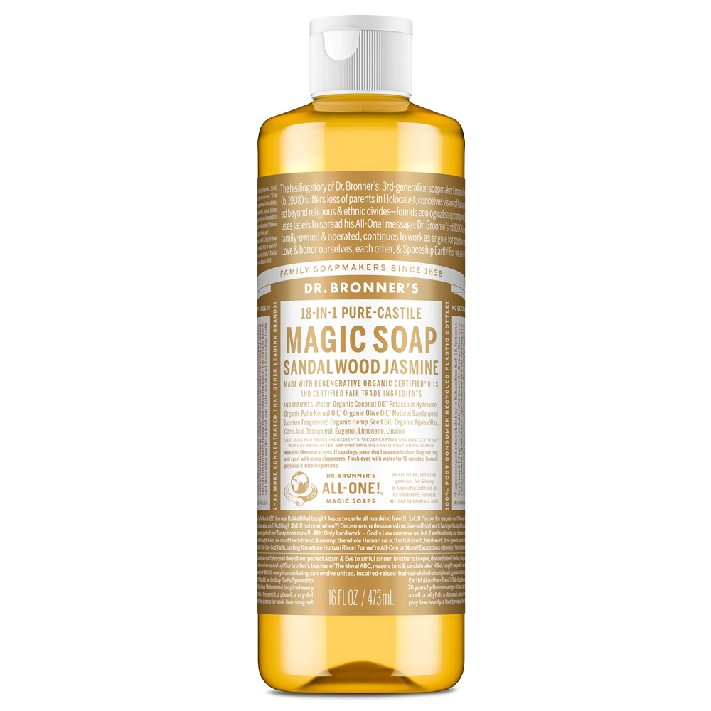 Sandalwood Jasmine Pure-Castile Magic Liquid Soap