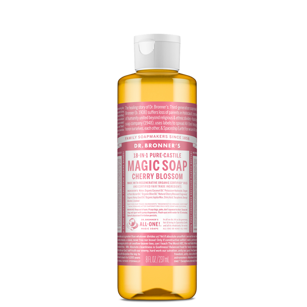 Cherry Blossom Pure-Castile Magic Liquid Soap
