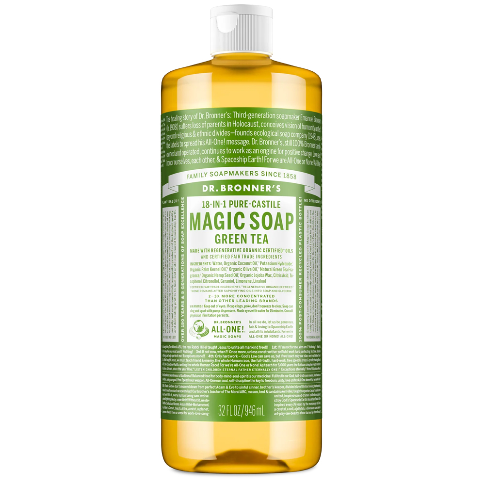Green Tea Pure-Castile Magic Liquid Soap
