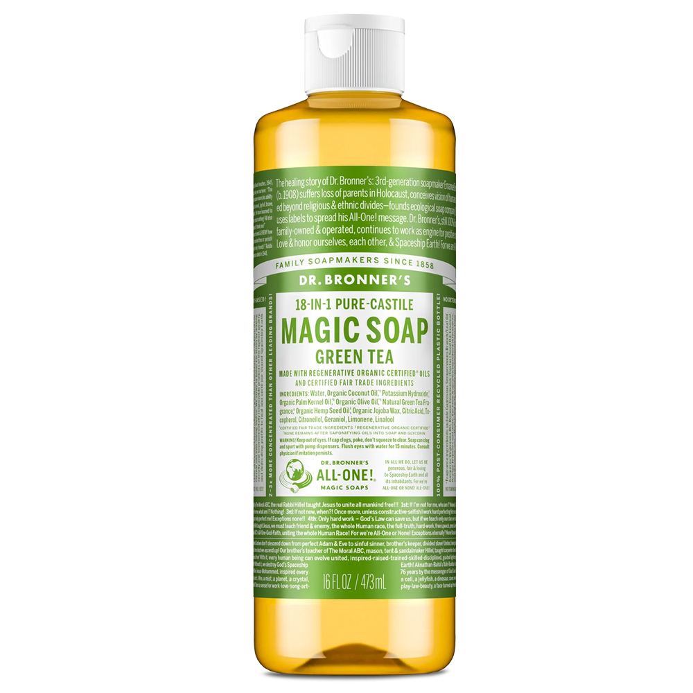 Green Tea Pure-Castile Magic Liquid Soap