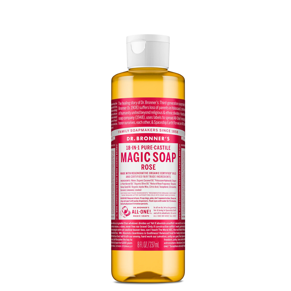 Rose Pure-Castile Magic Liquid Soap