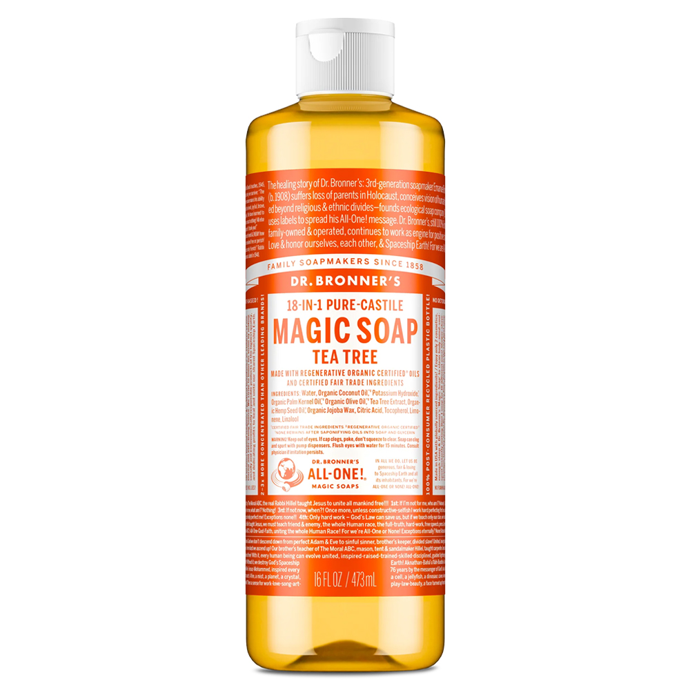 Tea Tree Pure-Castile Magic Liquid Soap