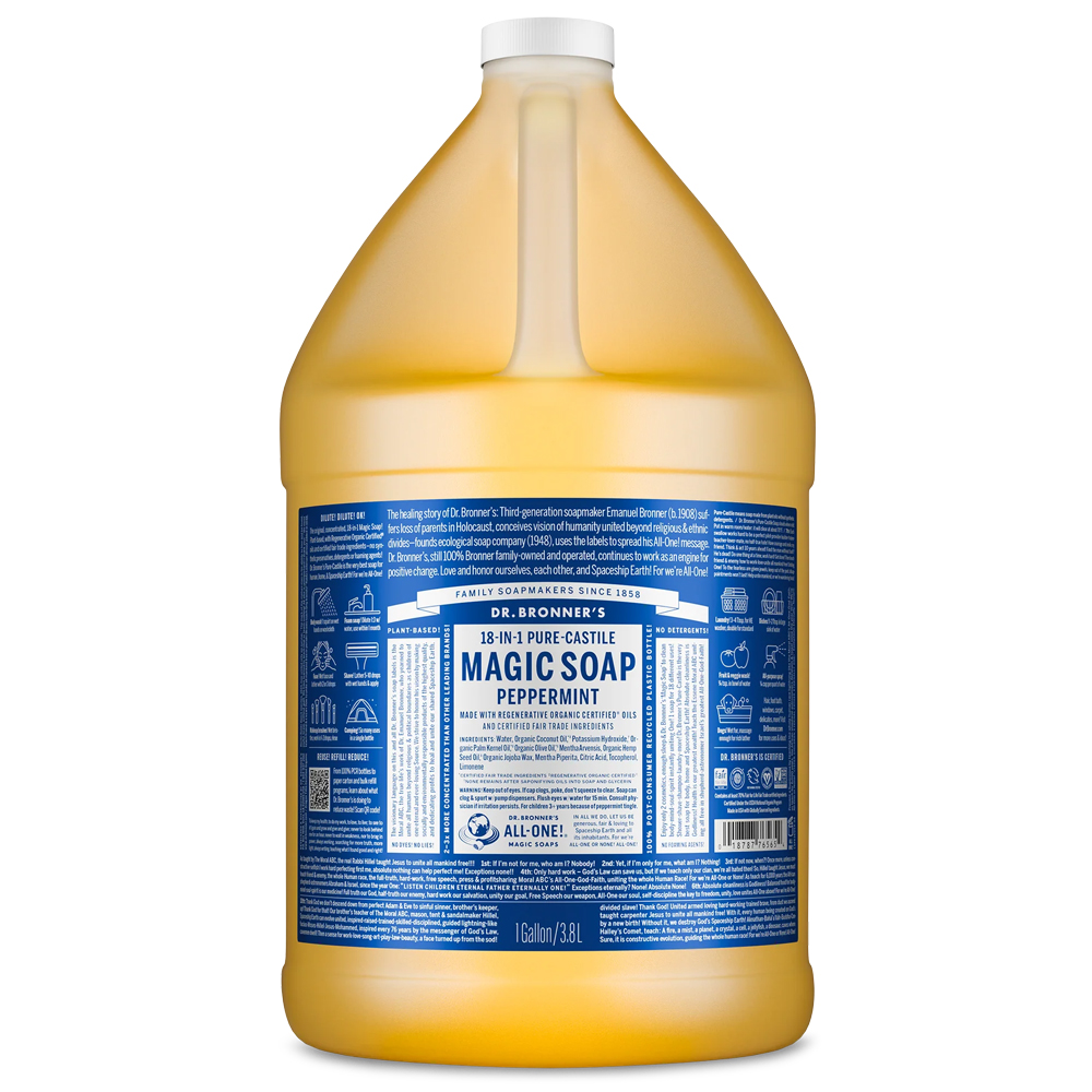 Peppermint Pure-Castile Magic Liquid Soap