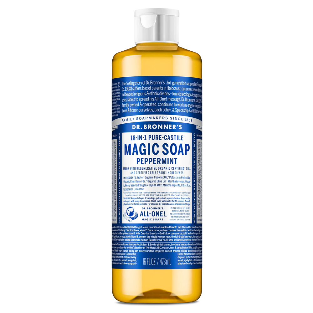 Peppermint Pure-Castile Magic Liquid Soap