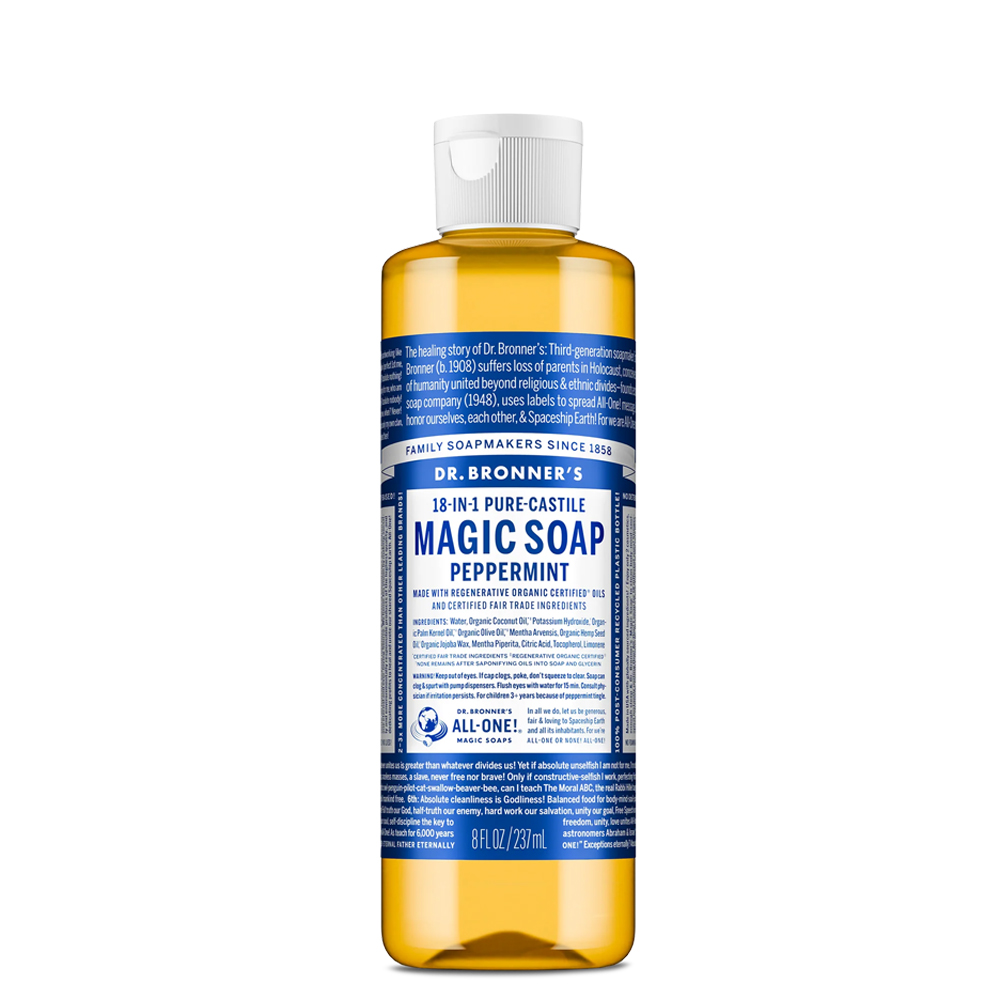Peppermint Pure-Castile Magic Liquid Soap
