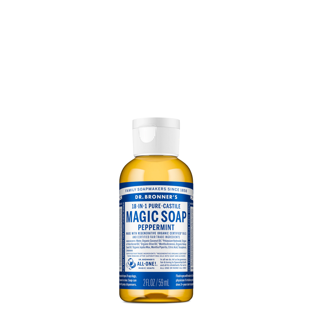 Peppermint Pure-Castile Magic Liquid Soap