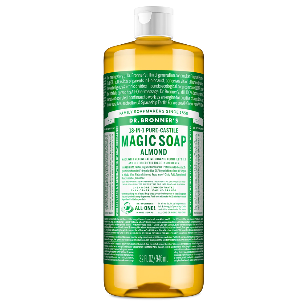 Almond Pure-Castile Magic Liquid Soap