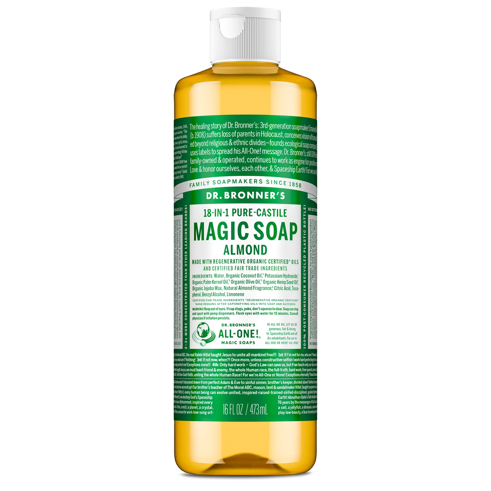 Almond Pure-Castile Magic Liquid Soap