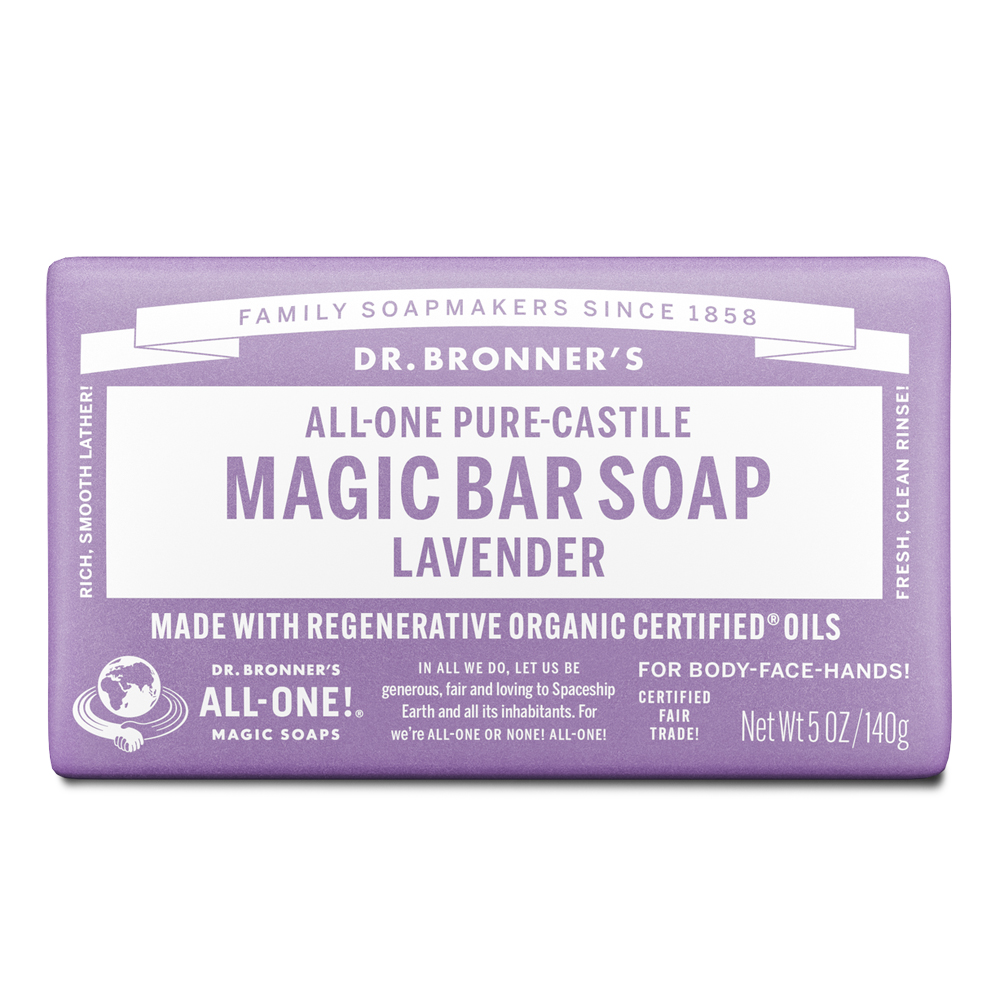 Lavender Pure-Castile Magic Bar Soap