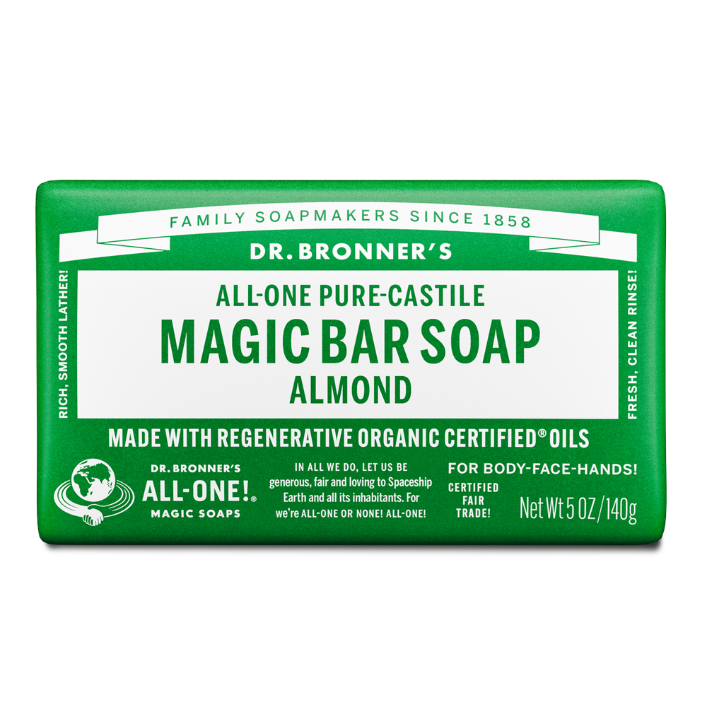Almond Pure-Castile Magic Bar Soap