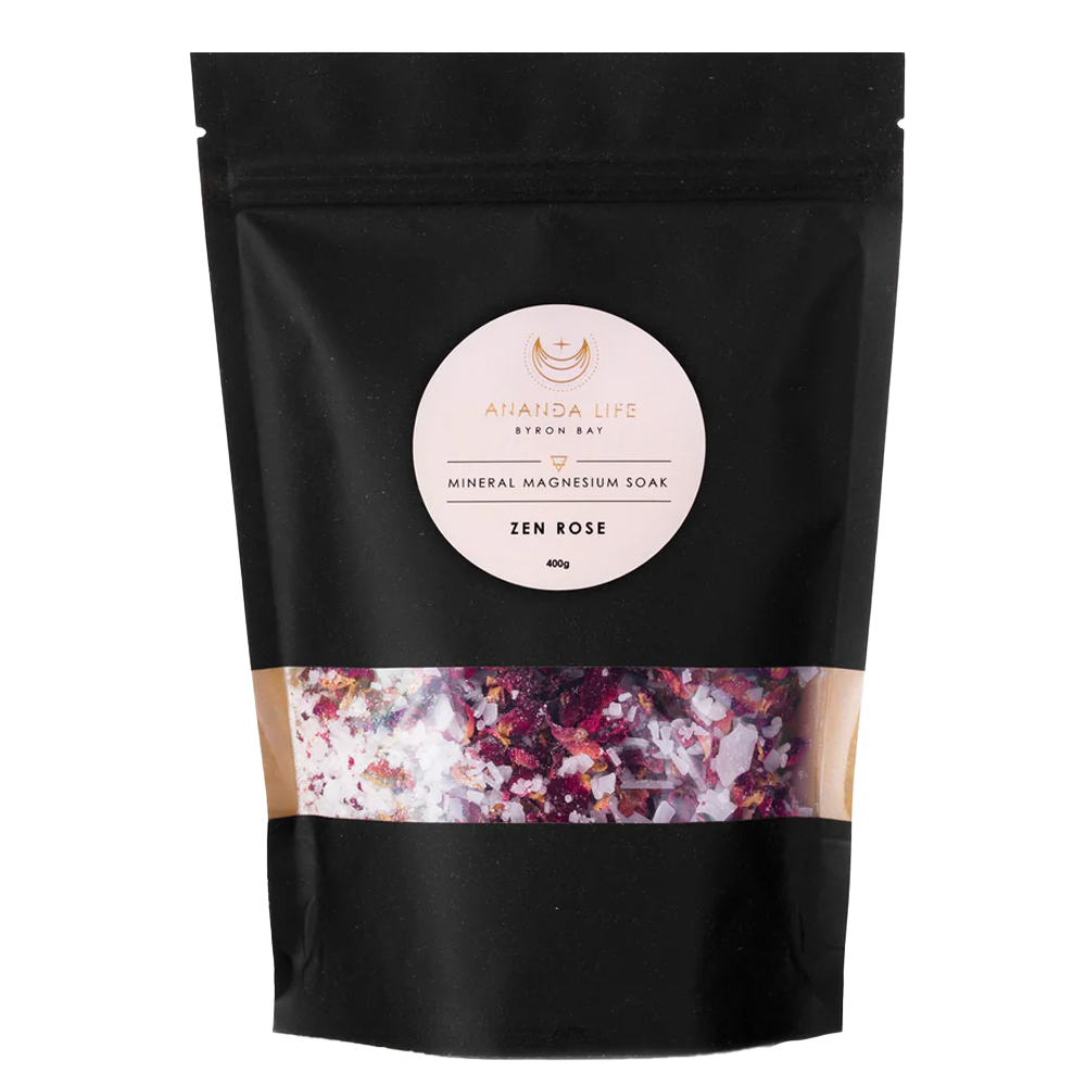 Mineral Magnesium Bath Soak ZEN Rose