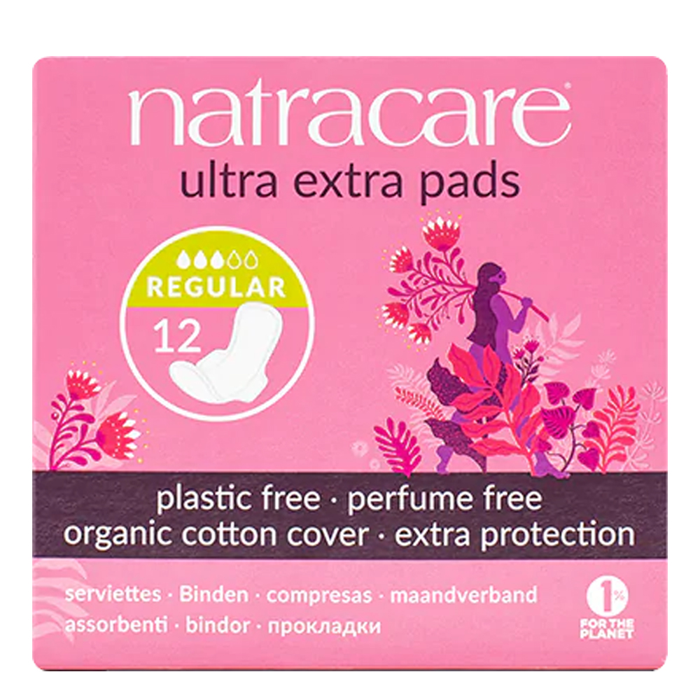 Ultra Extra Pads With Wings Regular 12s