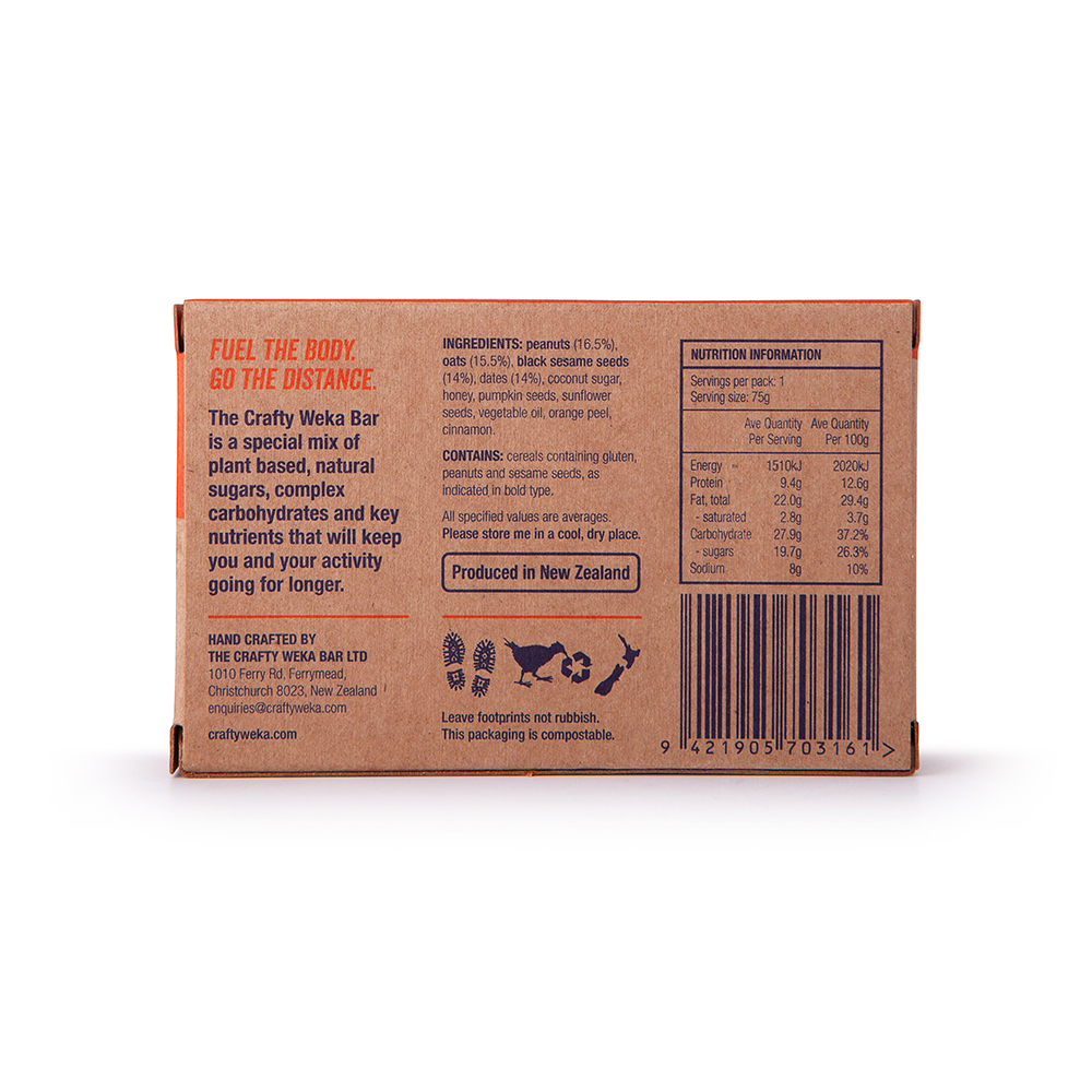 Date & Orange Muesli Bar