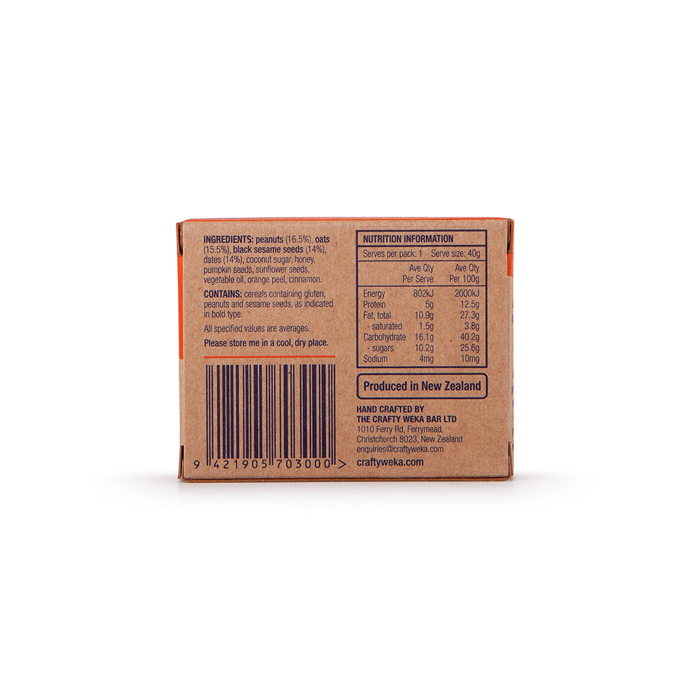 Date & Orange Muesli Bite