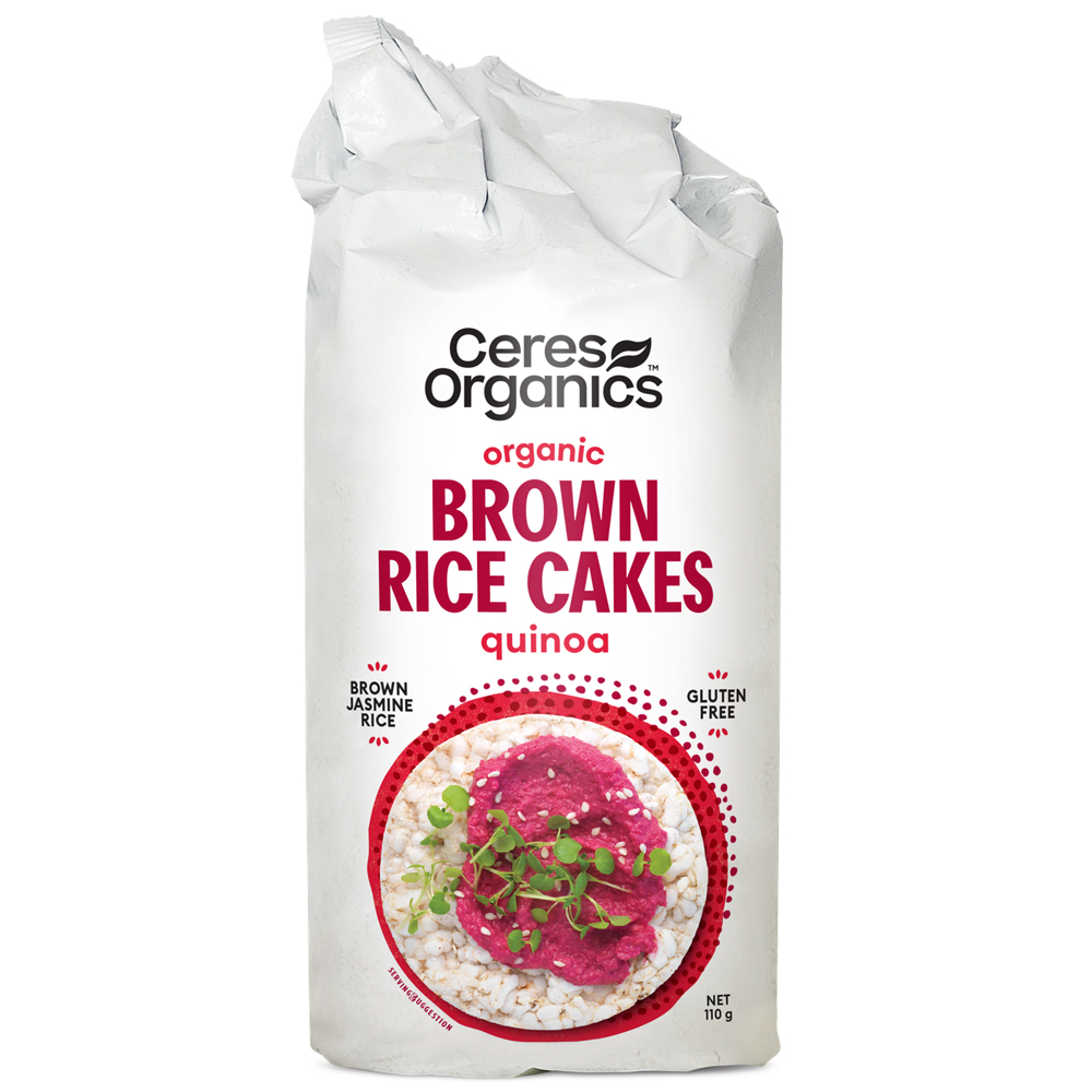Brown Rice Cakes - Quinoa