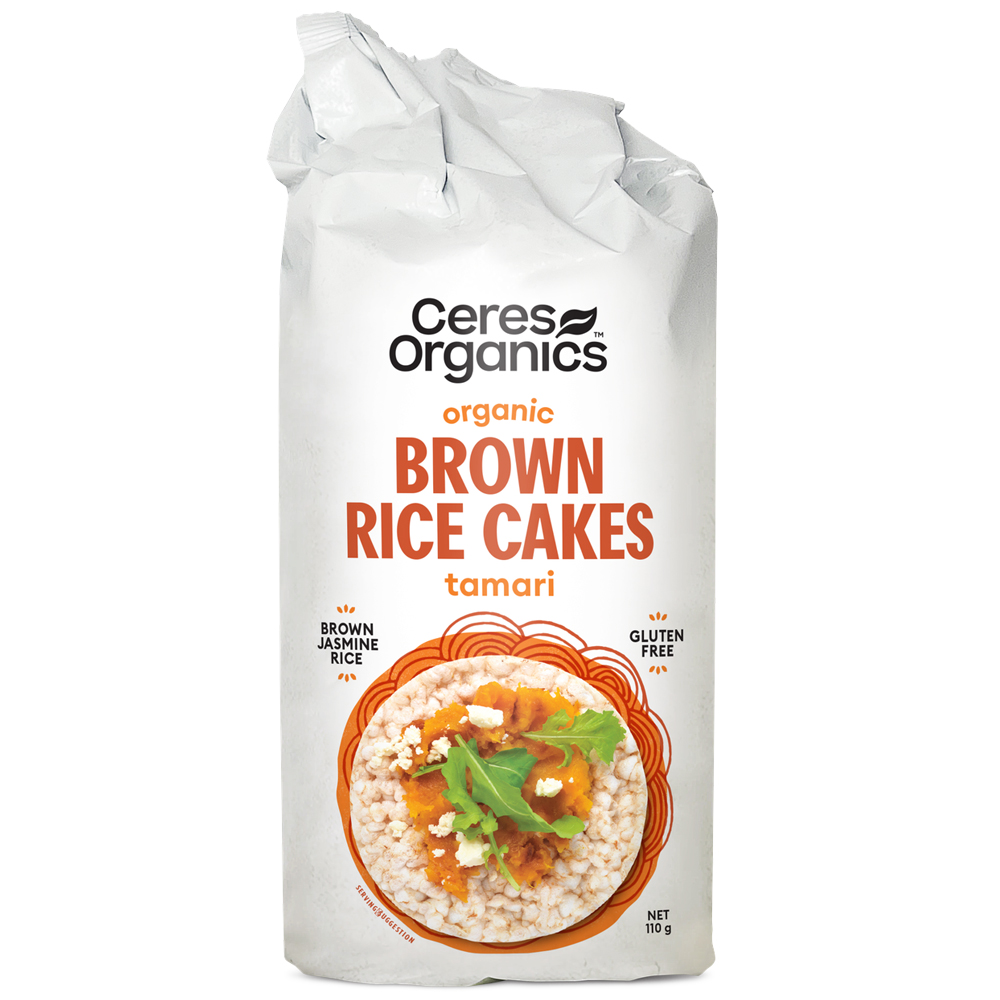 Brown Rice Cakes - Tamari Soy