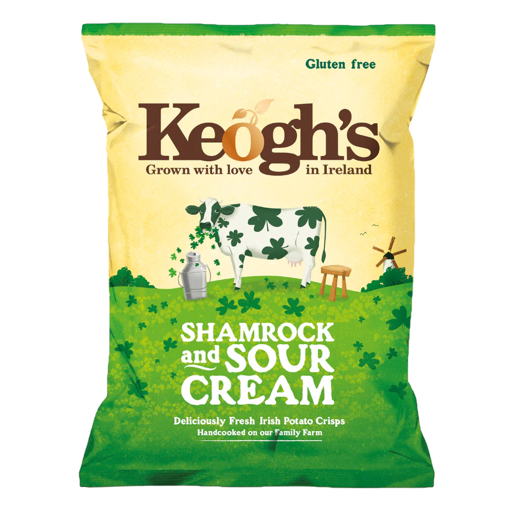 Sour Cream & Shamrock Chips