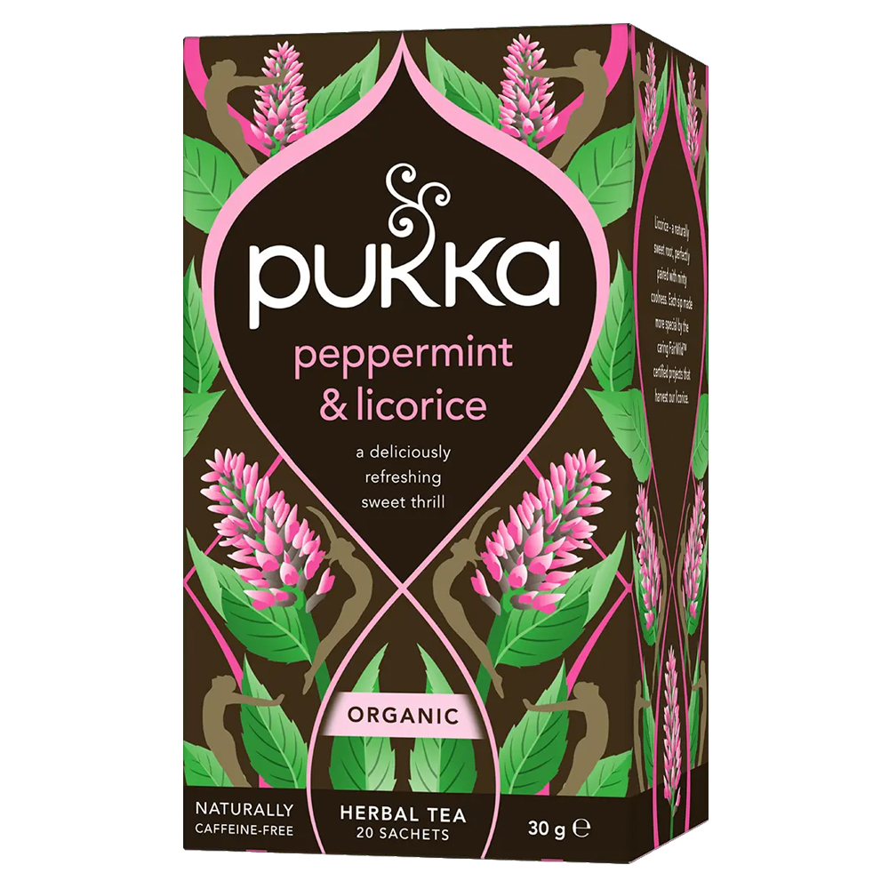Peppermint & Licorice Tea Bags
