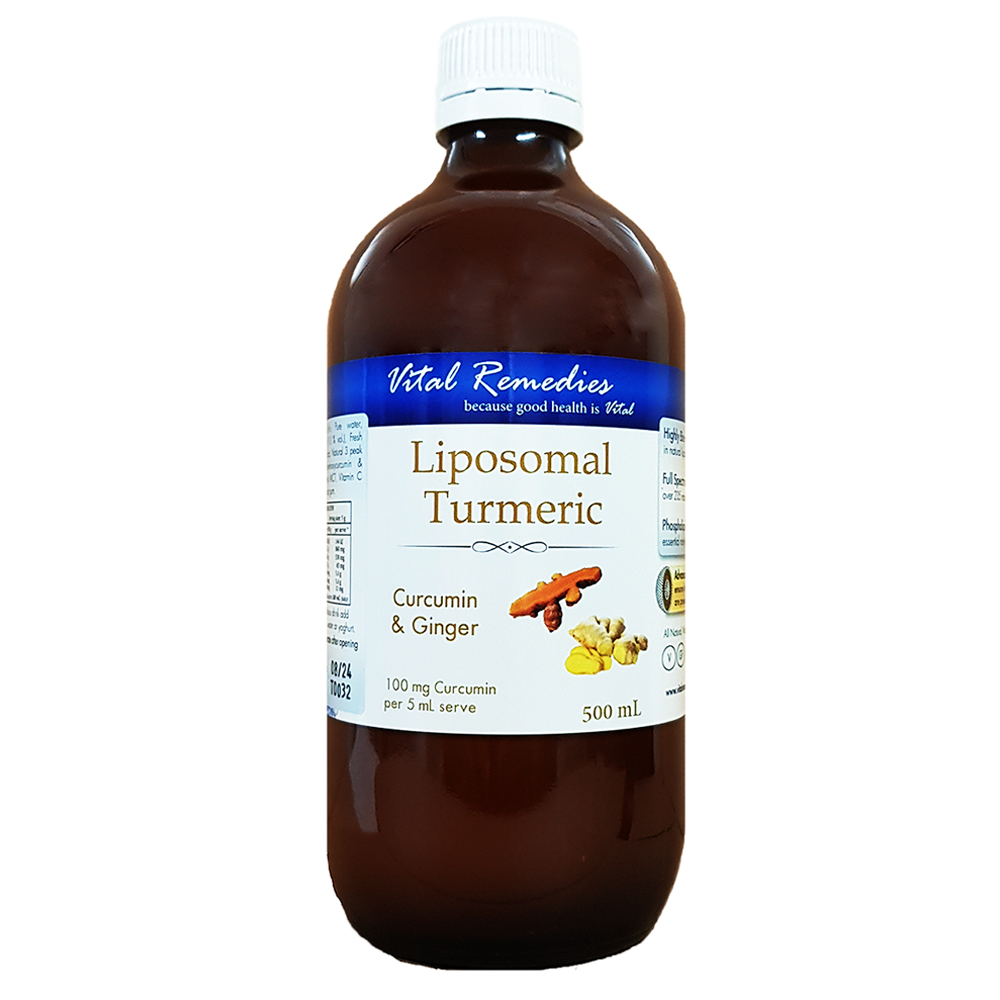 Liposomal Turmeric - Curcumin & Ginger 