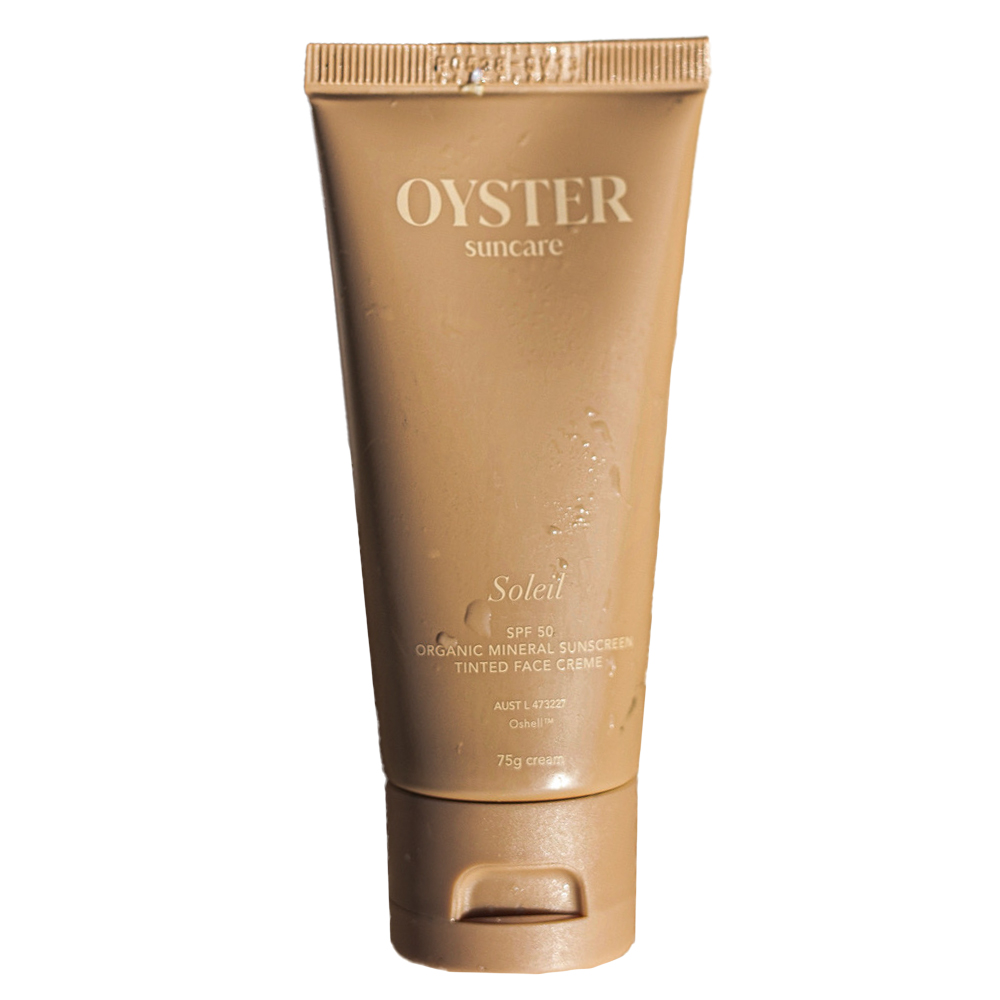 Soleil Tinted Certified Organic Mineral SPF 50 Face Crème
