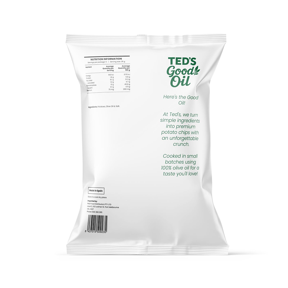 Olive Oil Potato Chip Sea Salt