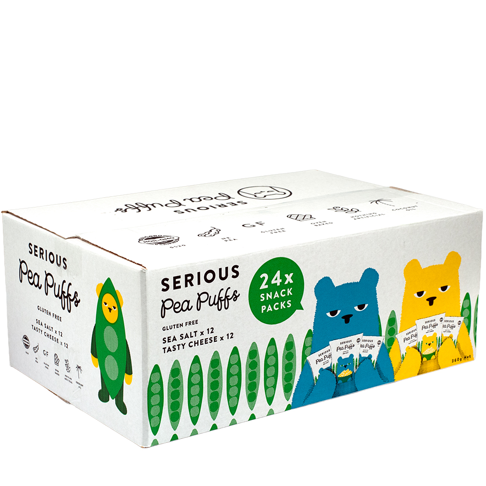Box Snackpack PUFFS incl. 24x Snack Packs