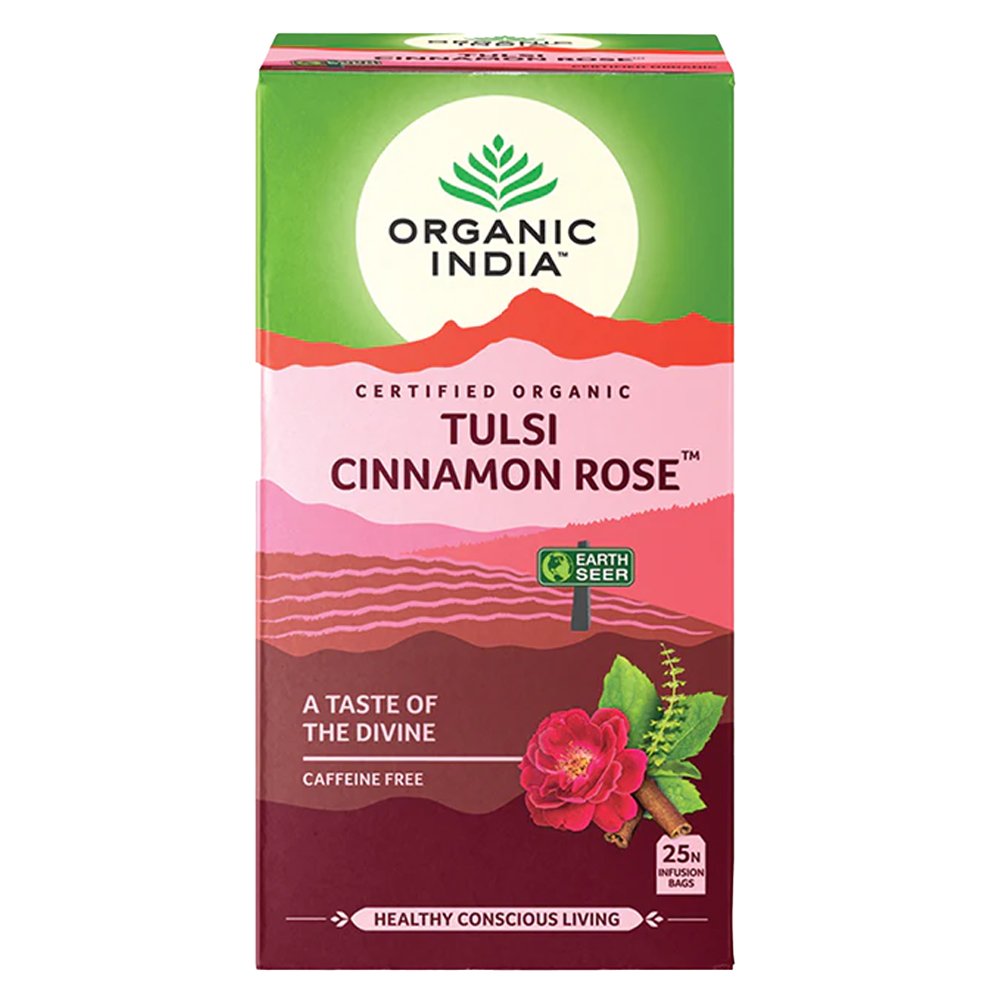 Tulsi Cinnamon Rose New Tea 