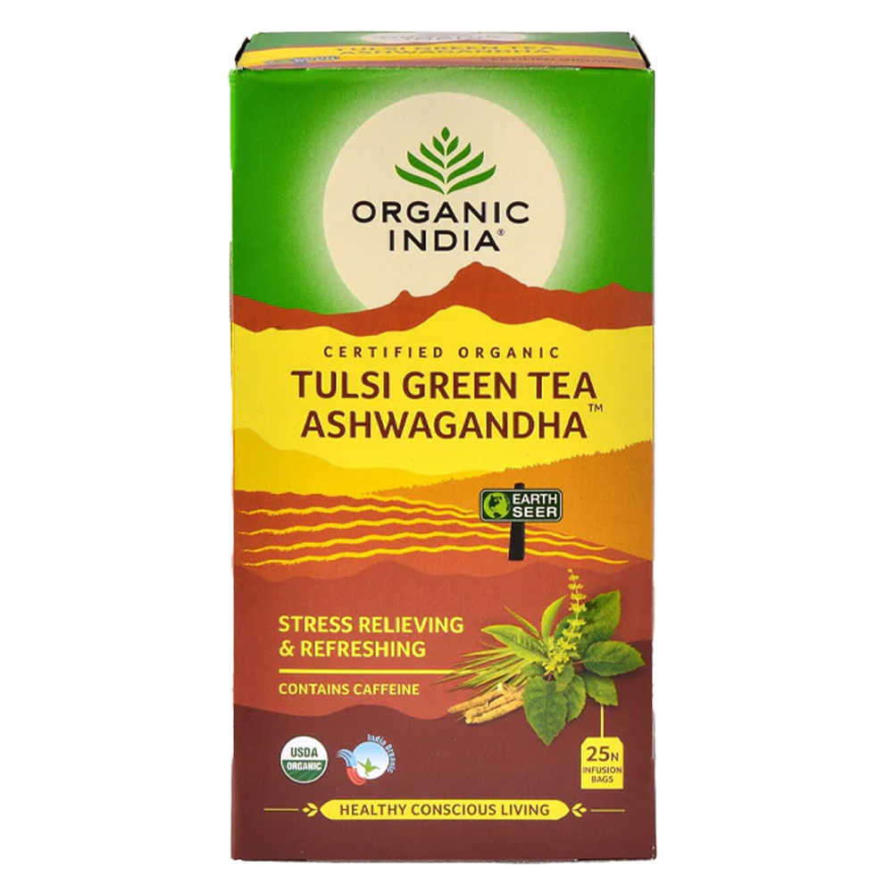 Tulsi Green Tea Ashwagandha Tea 