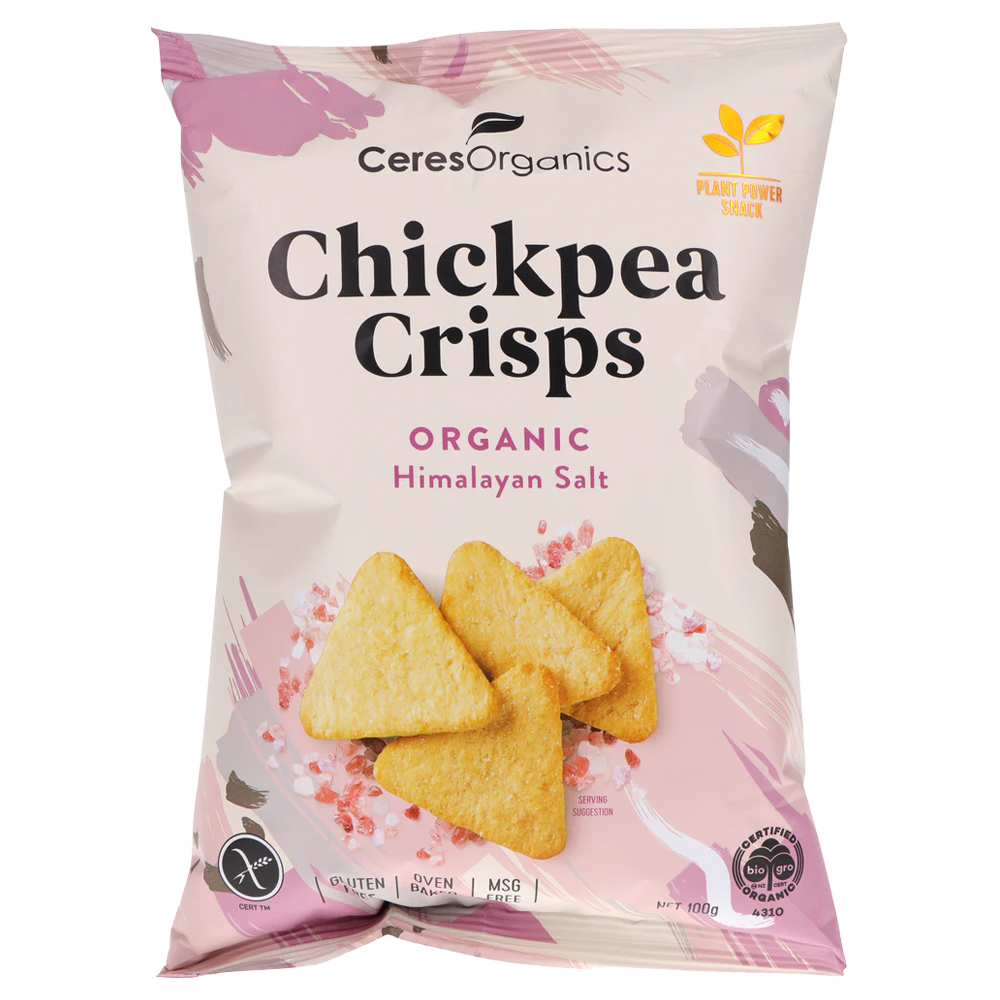 Chickpea Crisps Himalyan Salt 