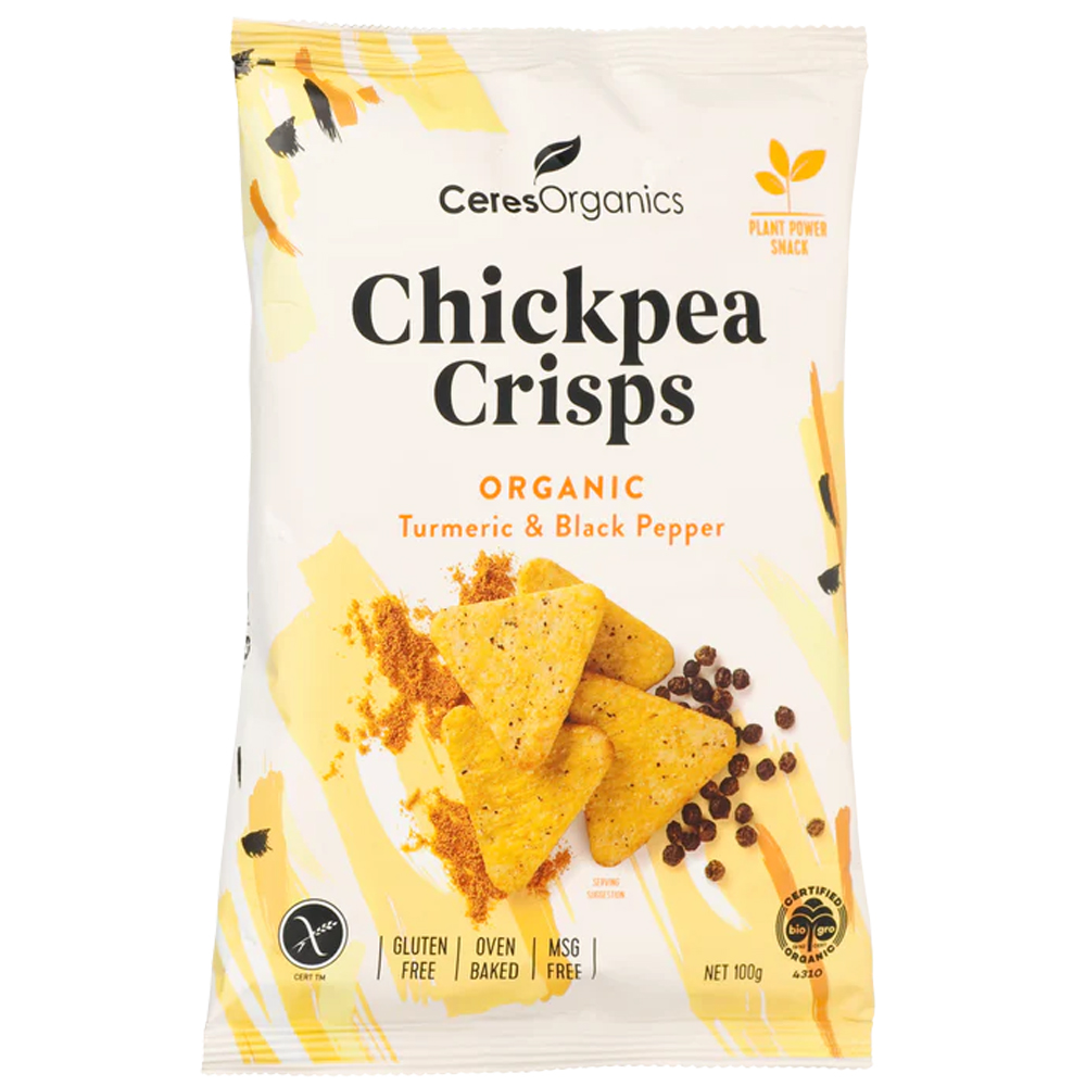 Chickpea Crisps Turmeric
