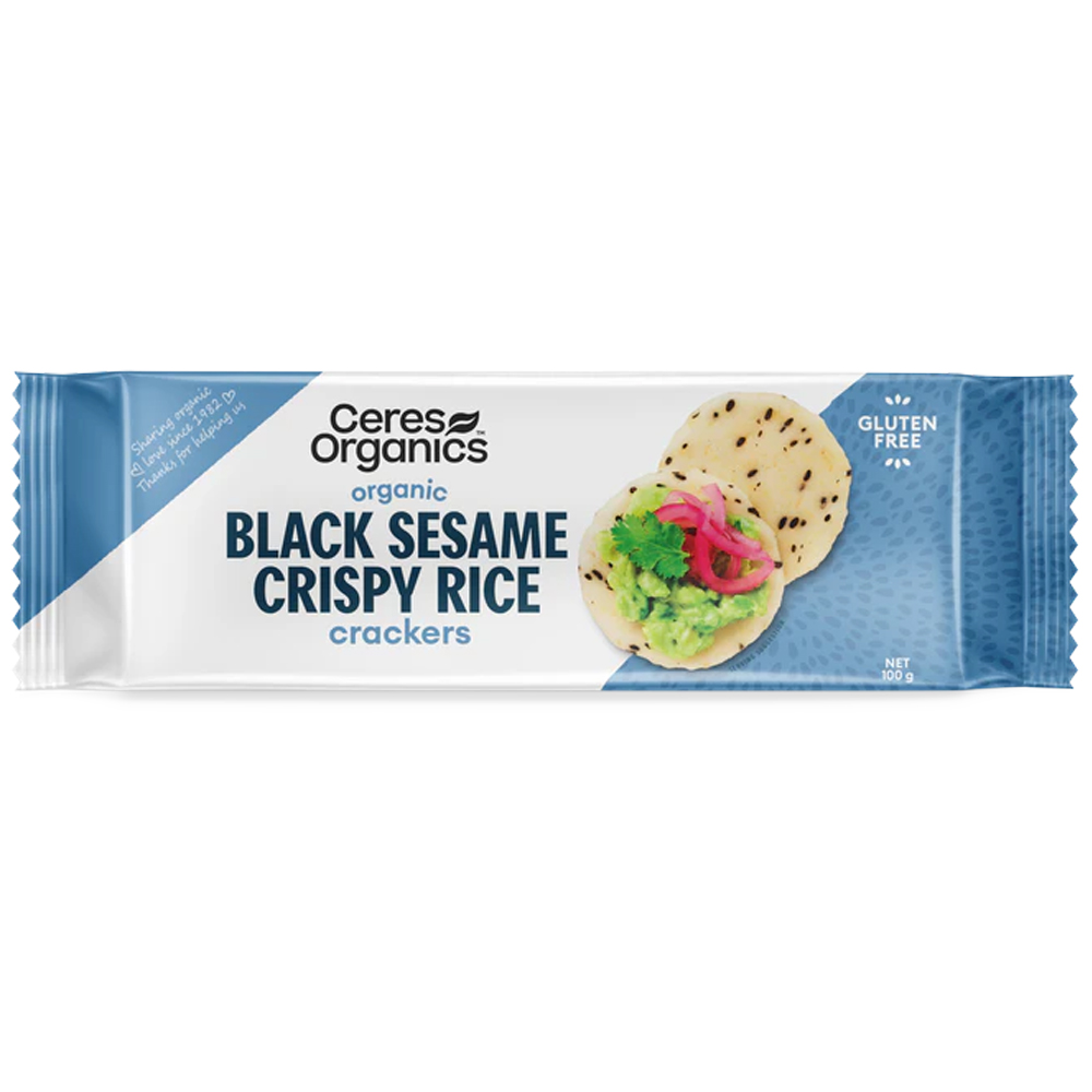 Rice Crackers - Black Sesame