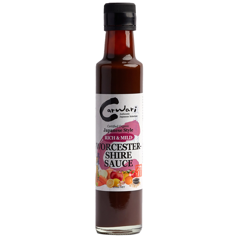 Organic Japanese Style Worcester Sauce - Rich & Mild