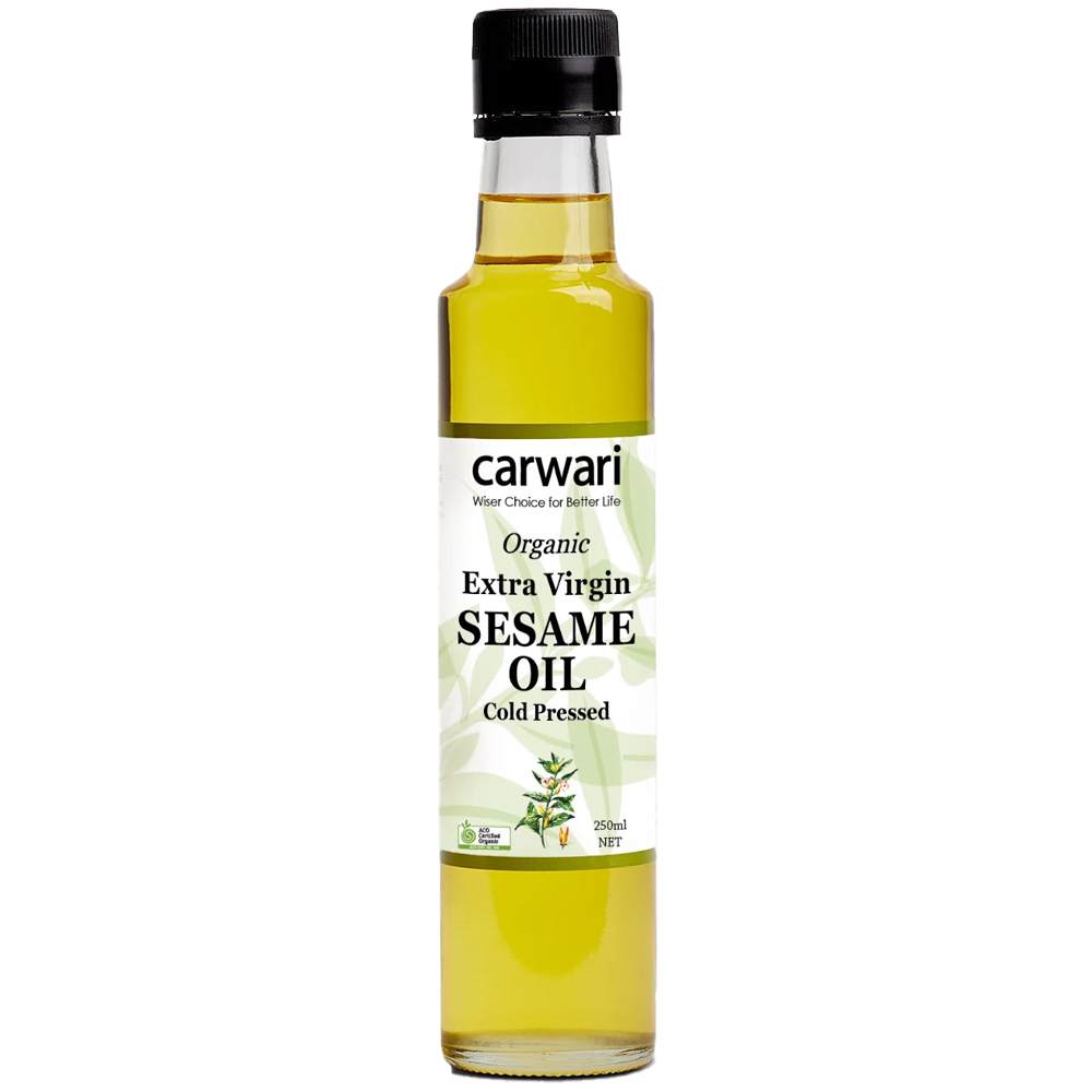 Organic Extra Virgin White Sesame Oil Cold Pressed