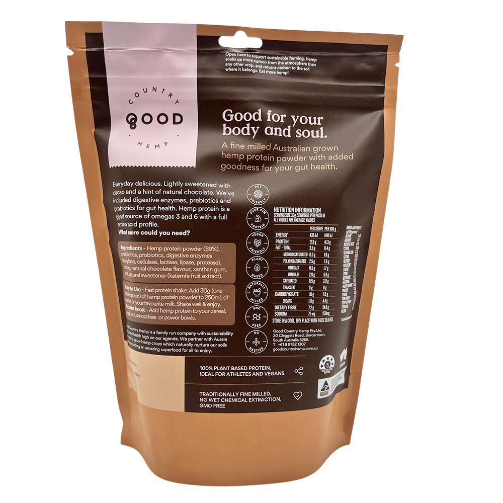 Hemp Protein Powder - Chocolate — image 2