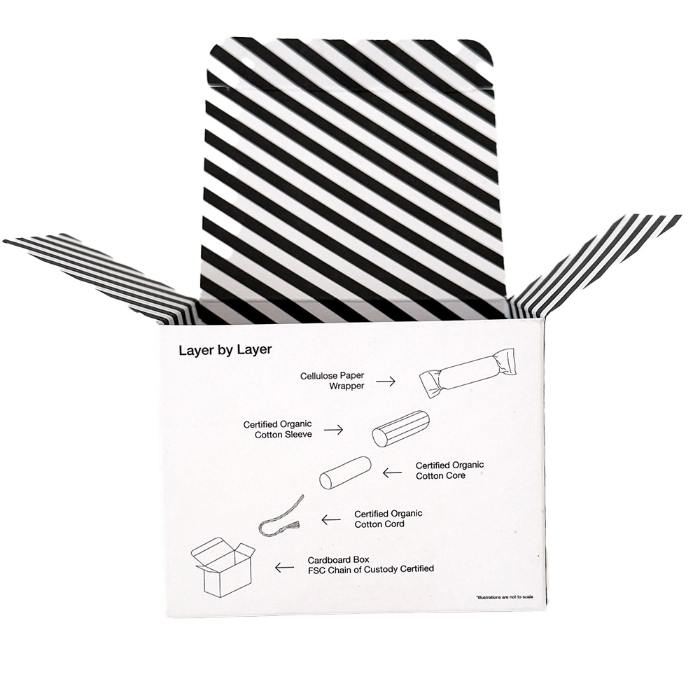Organic Cotton Regular Tampons — image 2