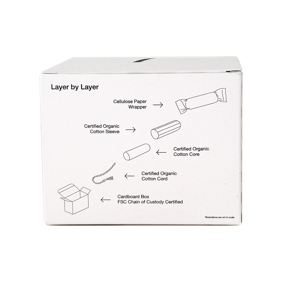 Organic Cotton Regular Tampons