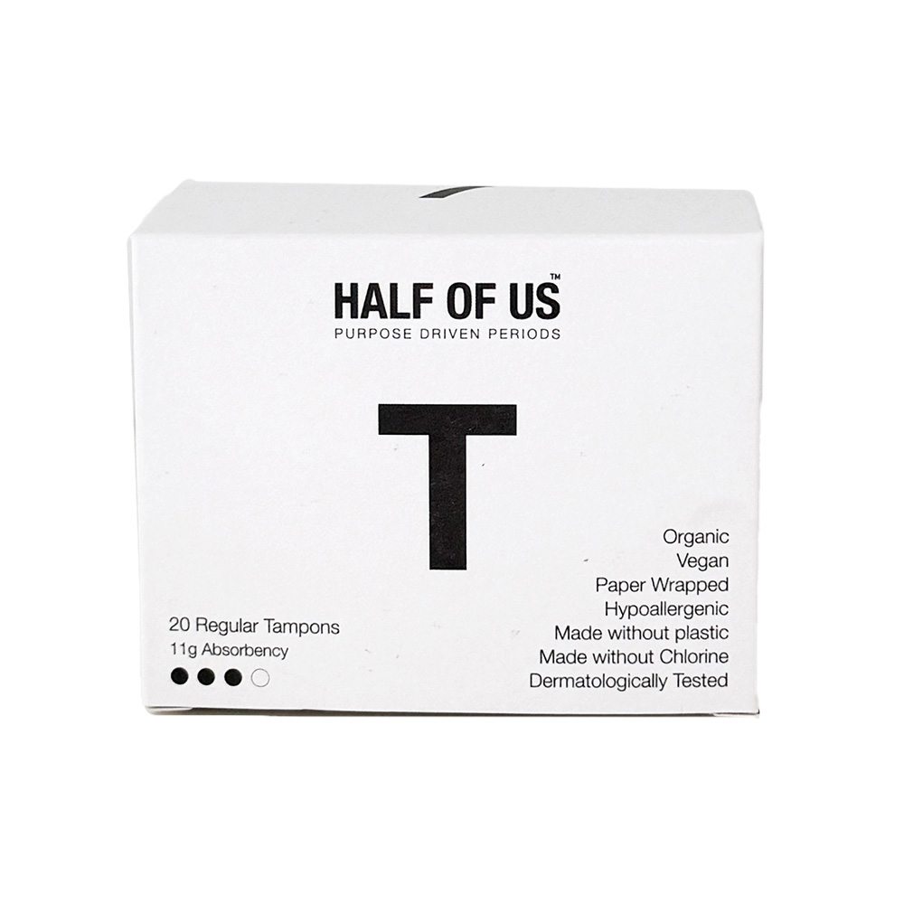 Organic Cotton Regular Tampons