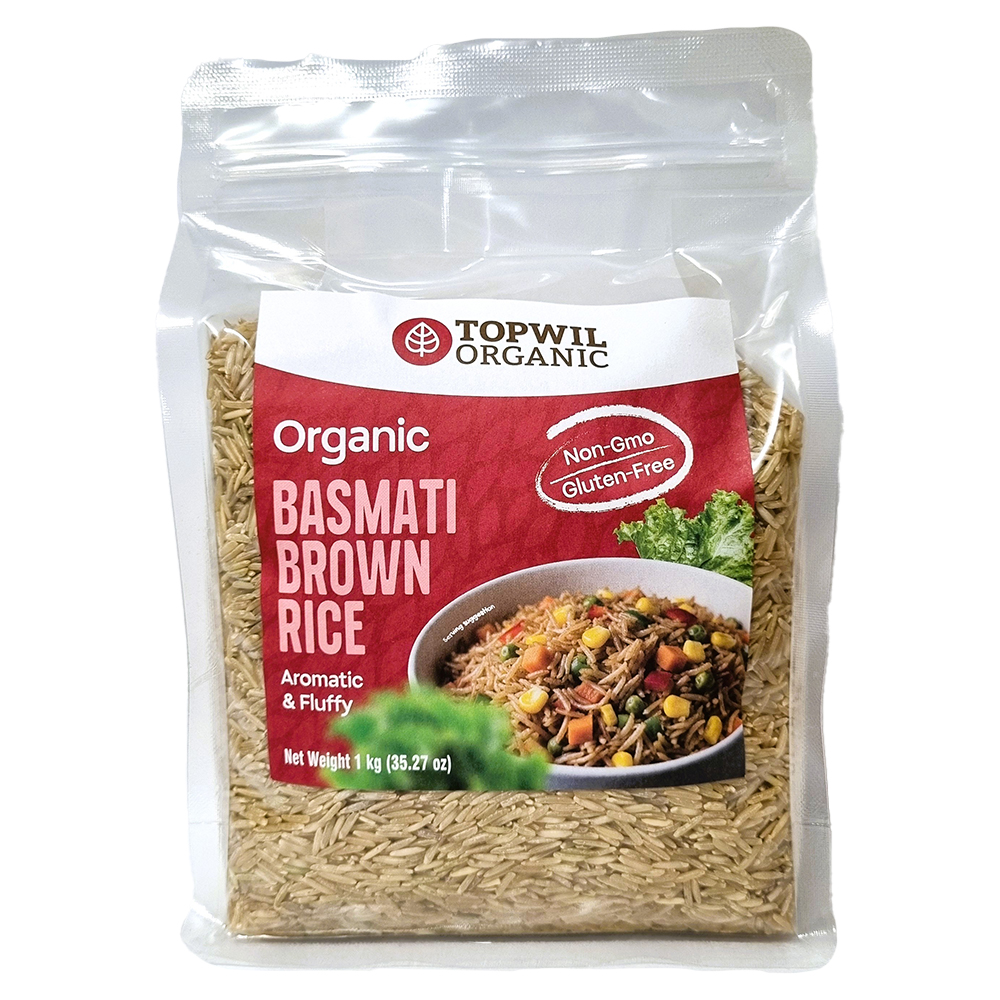 Organic Basmati Rice Brown
