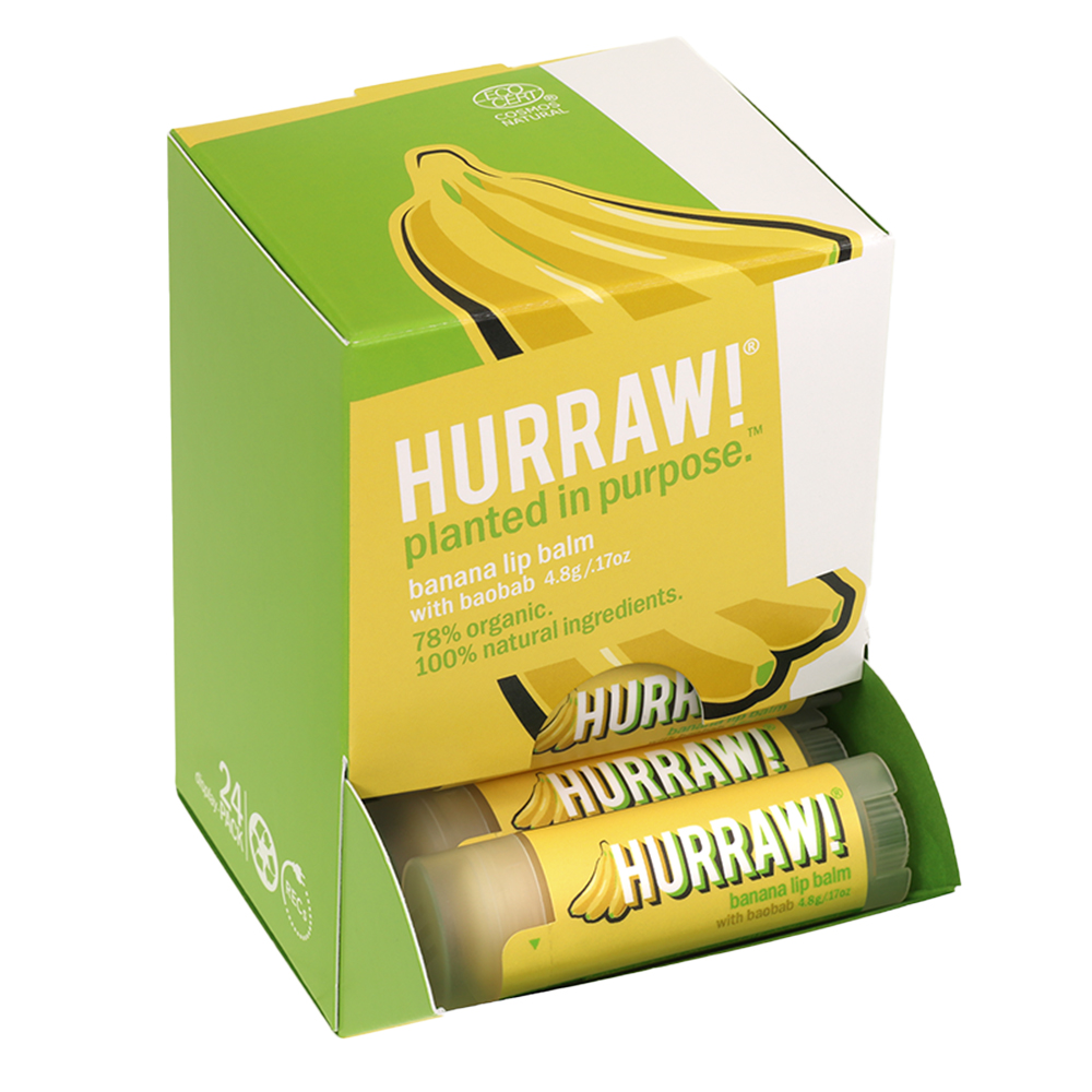 Baobab Banana Lip Balm