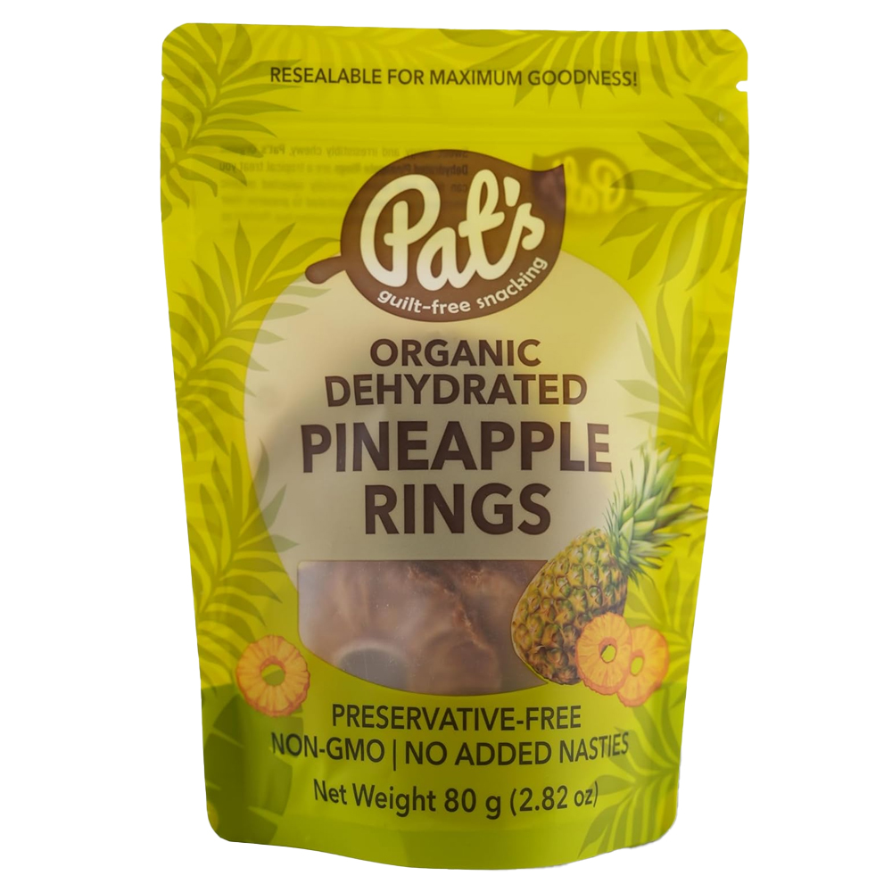 Pats Organic Pineapple Rings