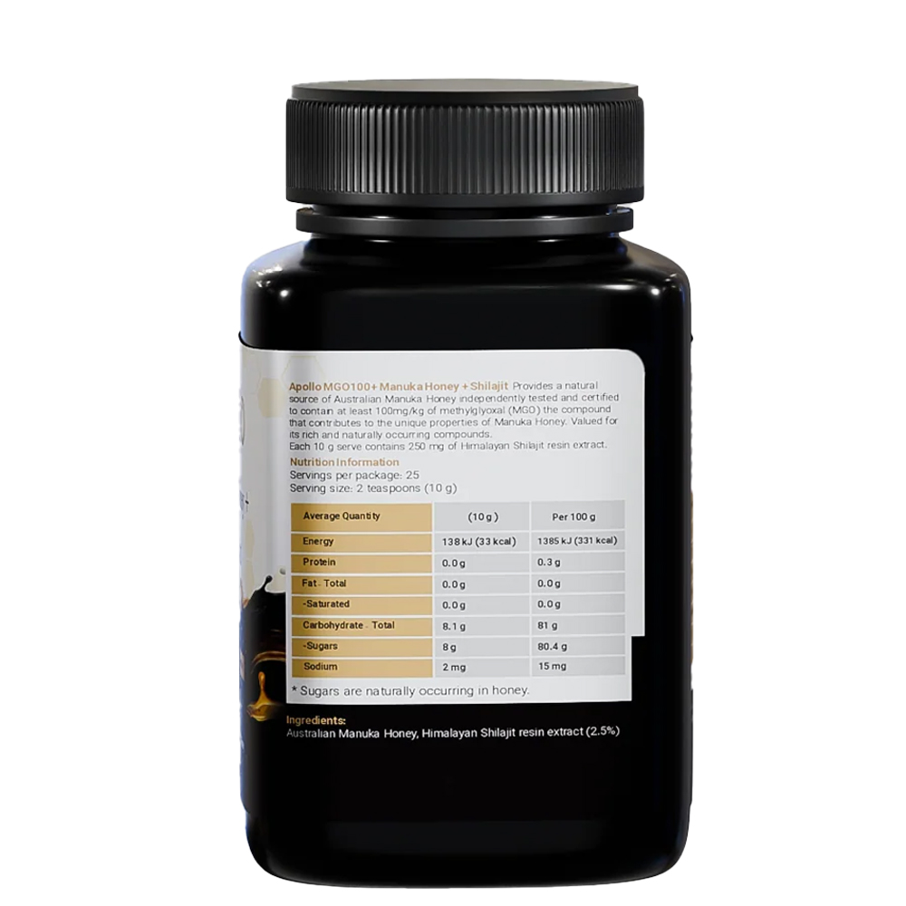 Australian Manuka Honey + Himalayan Shilajit