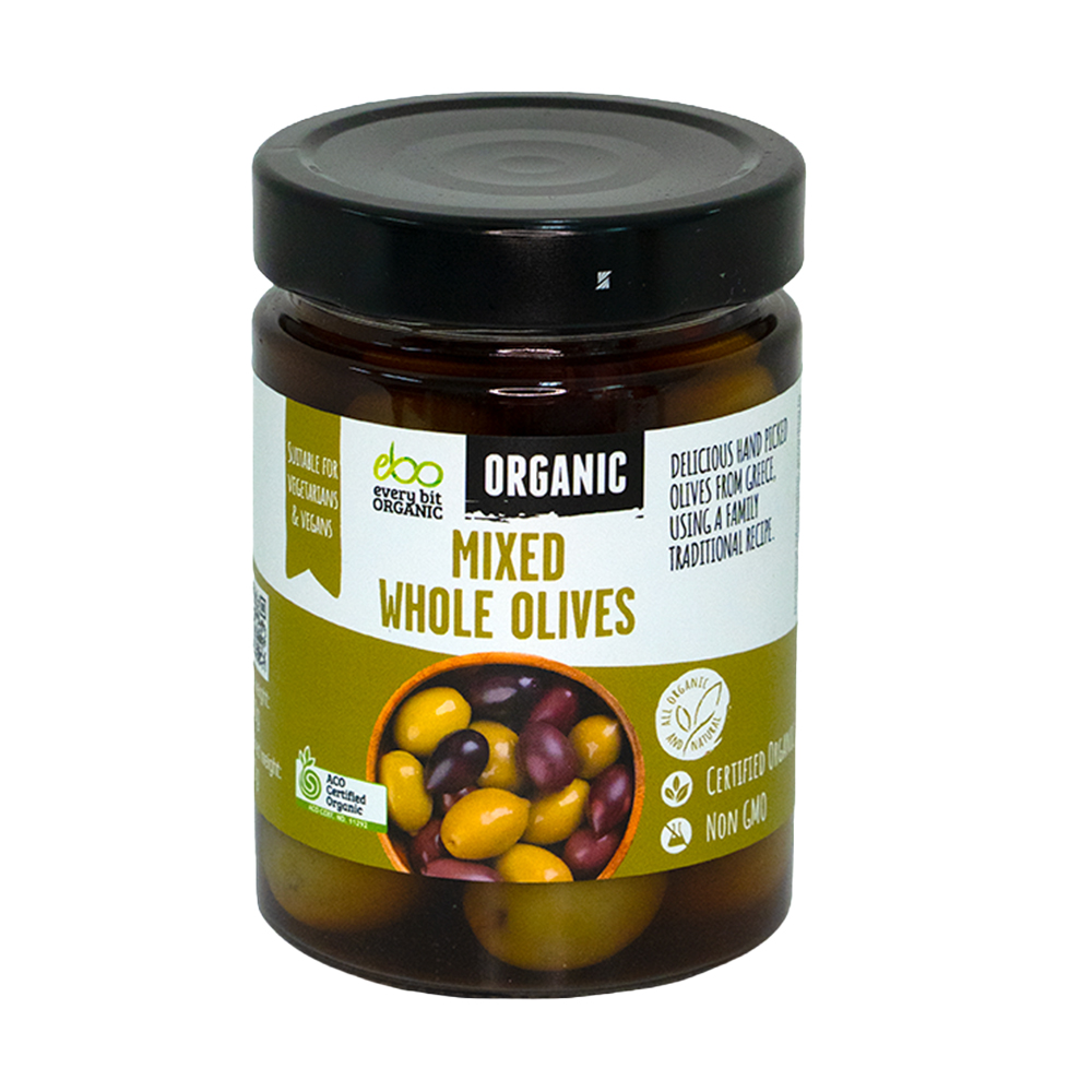 Organic Mixed Whole Olives