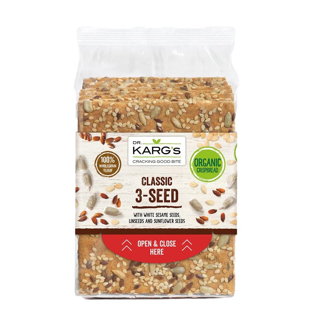 Organic Crispbread Classic 3 Seeds