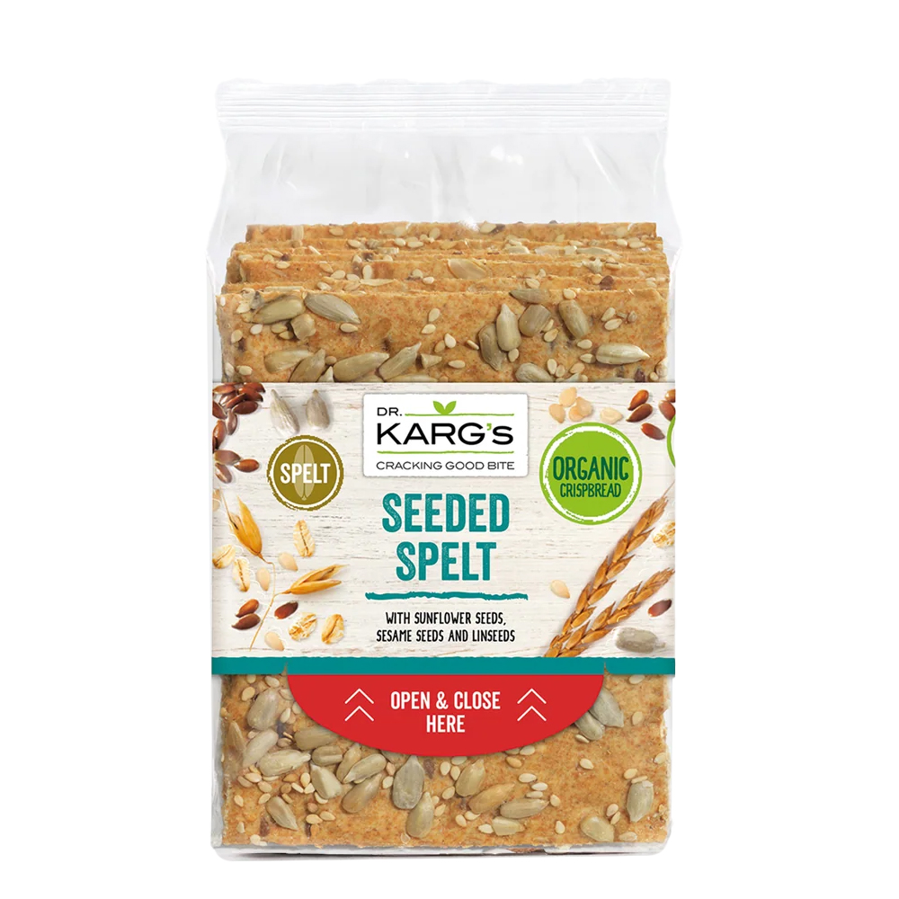 Organic Crispbread Seeded Spelt