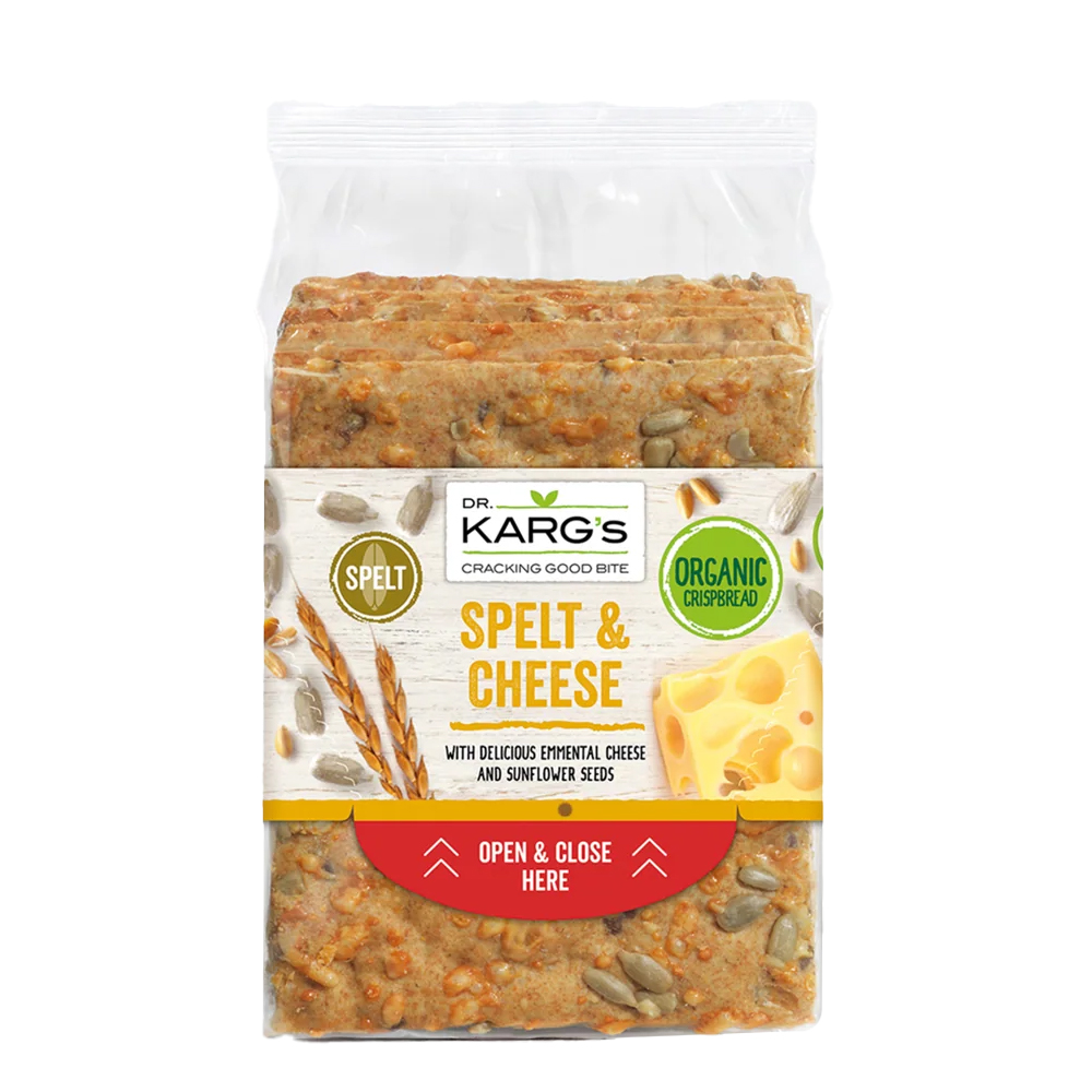 Organic Crispbread Spelt & Cheese