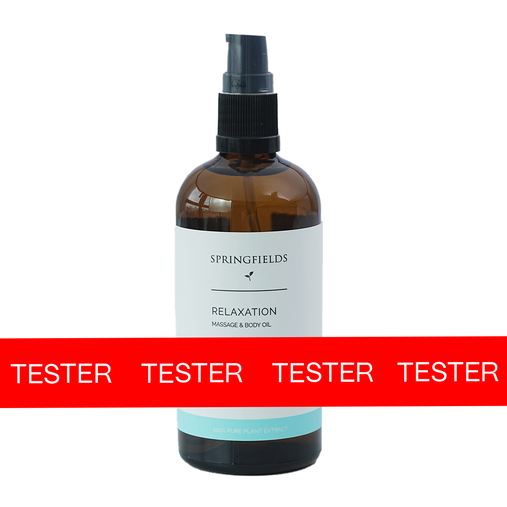 Relaxation Massage & Body Oil - TESTER
