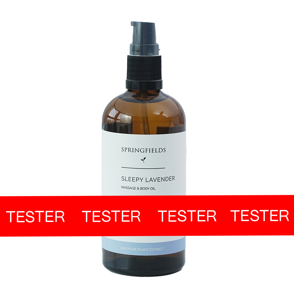 Sleepy Lavender Massage & Body Oil - TESTER
