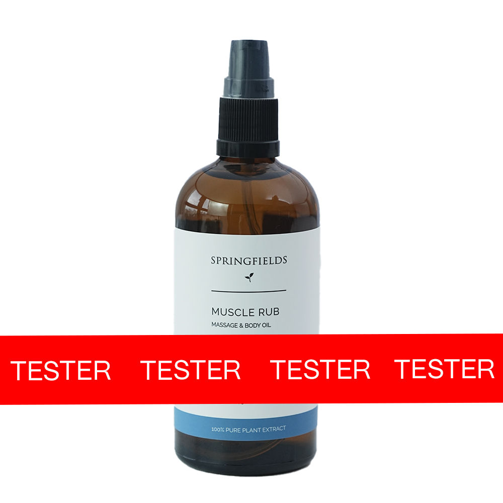 Muscle Rub Massage & Body Oil - TESTER