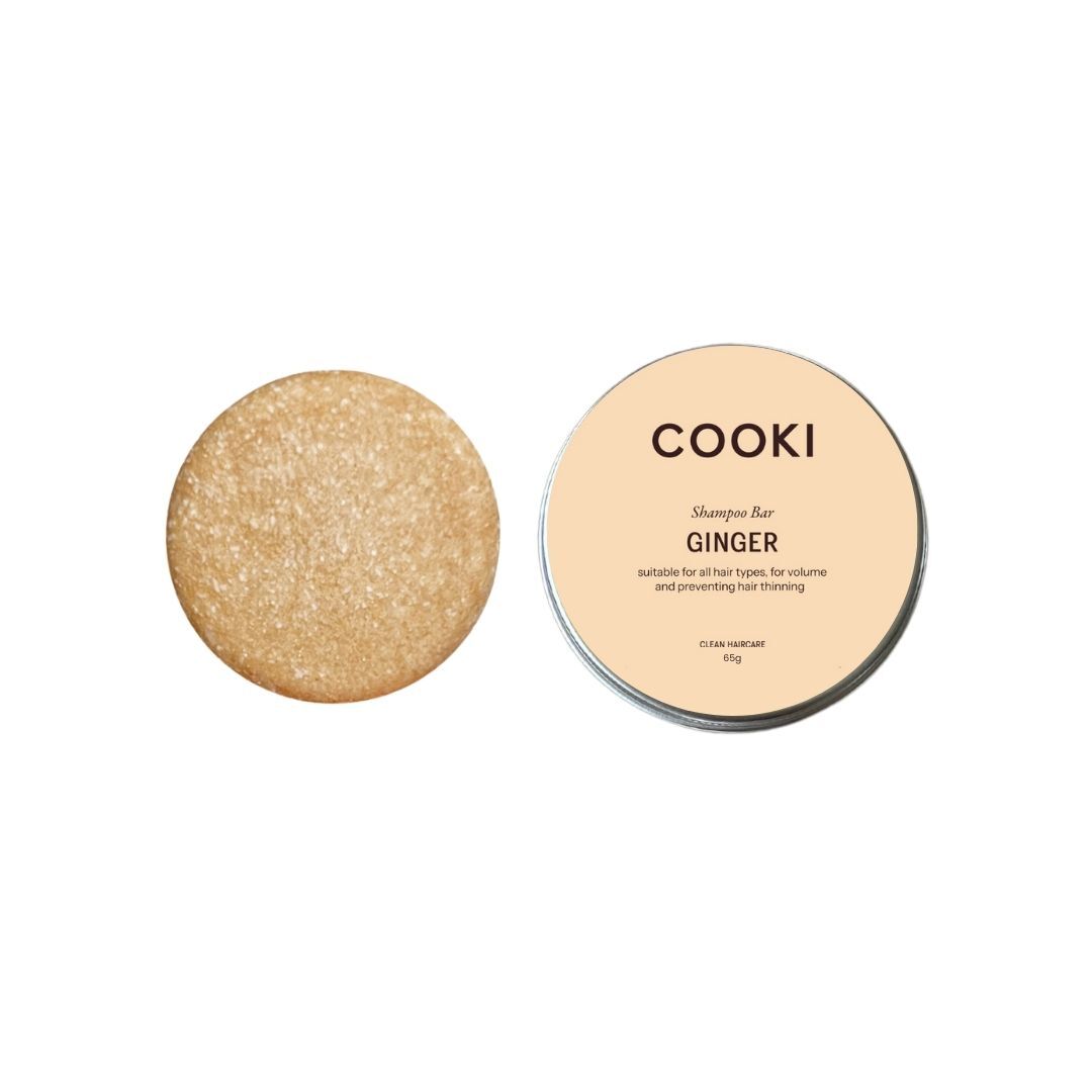 Ginger Shampoo Bar With Tin
