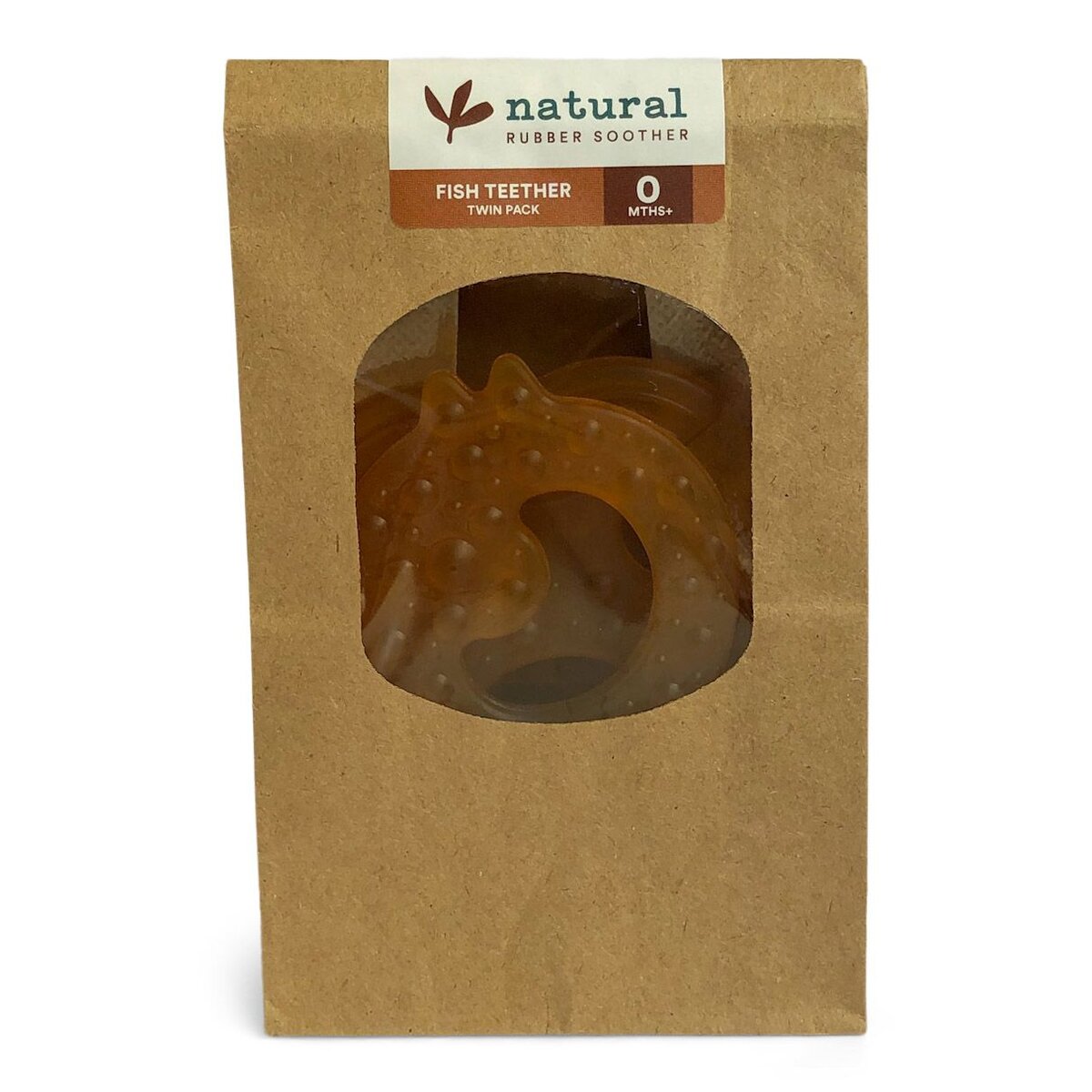 Natural Rubber Teether "Fish Soother"